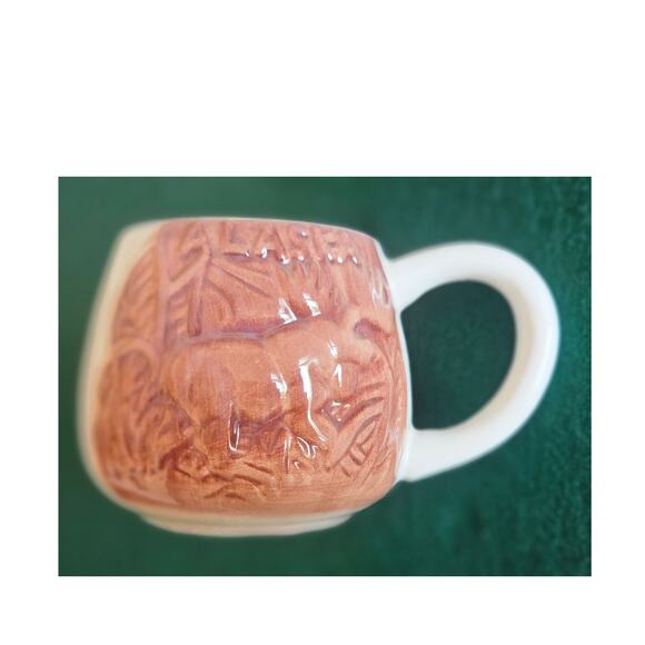 Vintage Ceramic Alaska Novelty Souvenir Funny Coffee Mug, Two Turds Full - Picture 5 of 9